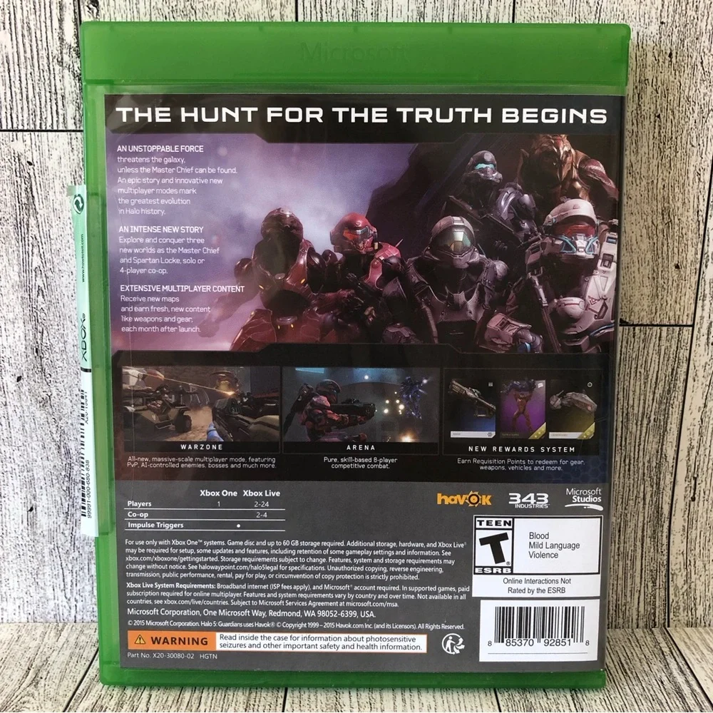 Halo 5: Guardians - 2015 Microsoft Xbox One